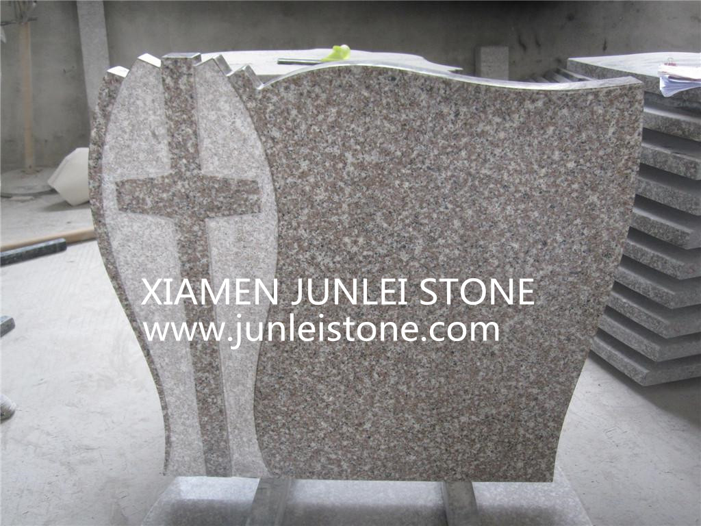 G664 Granite Tombstone-A014